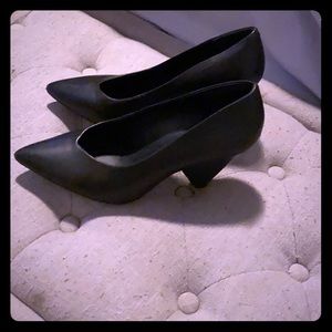 Rebecca minkoff wedge pumps size 8 black